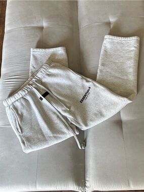 Essentials Fear of God Oatmeal Sweatpants M
